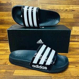 Adidas Adilette Shower Women Water Sandal Summer Slide Shoes Black #852